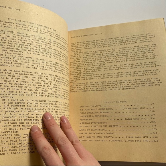 Vintage The Poor Man’s James Bond Paperback Book by Kurt Saxon - Picture 3 of 4